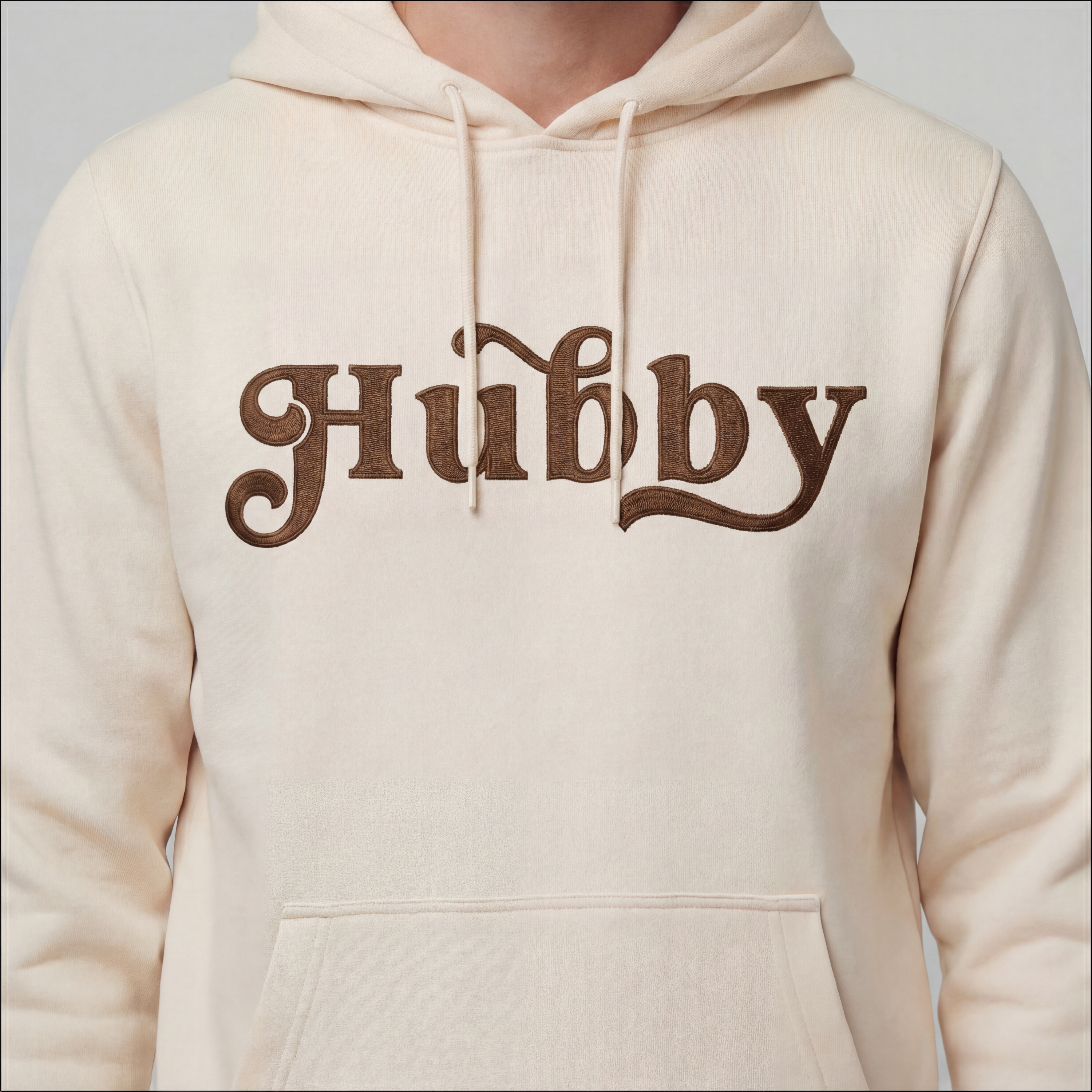 "Hubby" hoodie (EMBROIDERED)