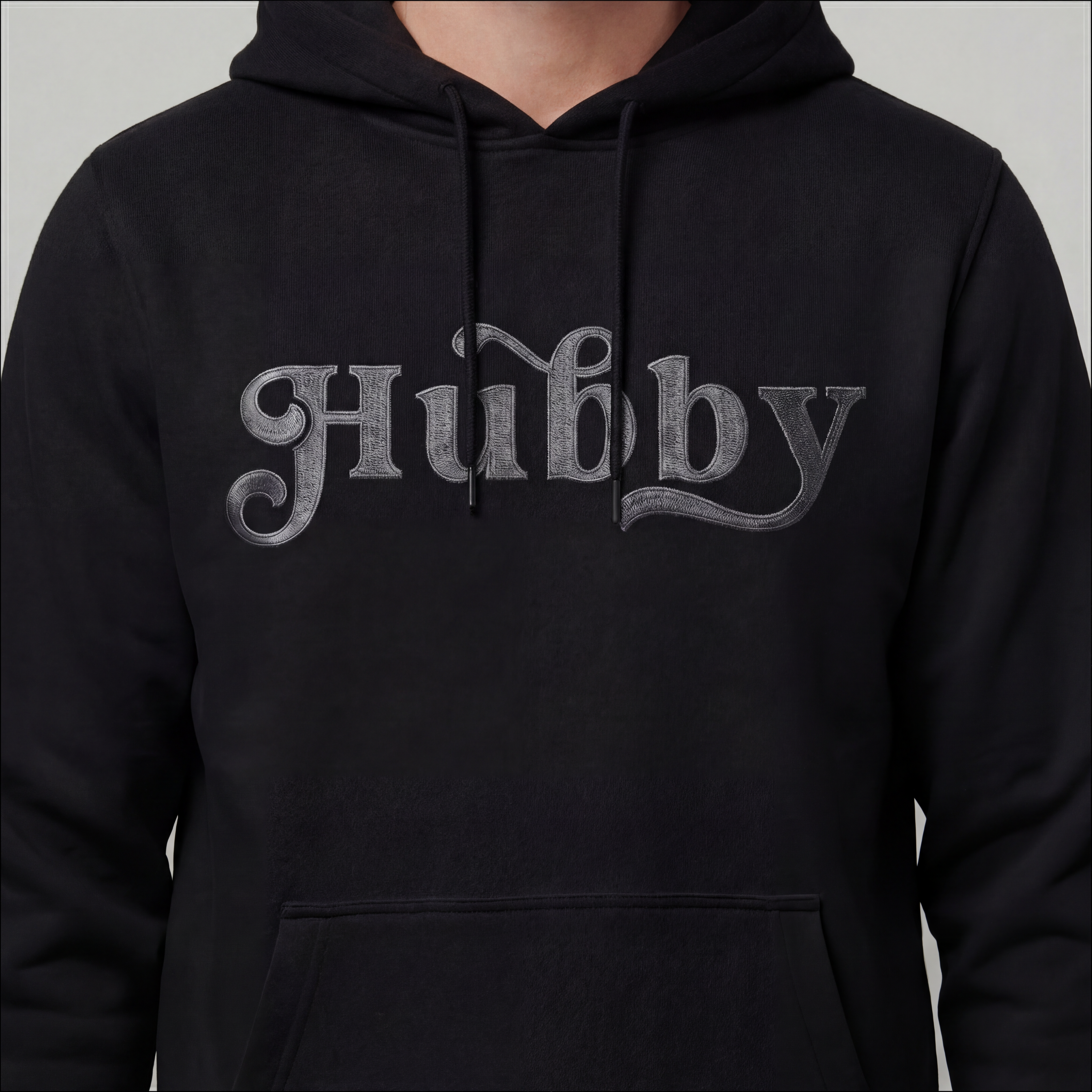 "Hubby" hoodie (EMBROIDERED)