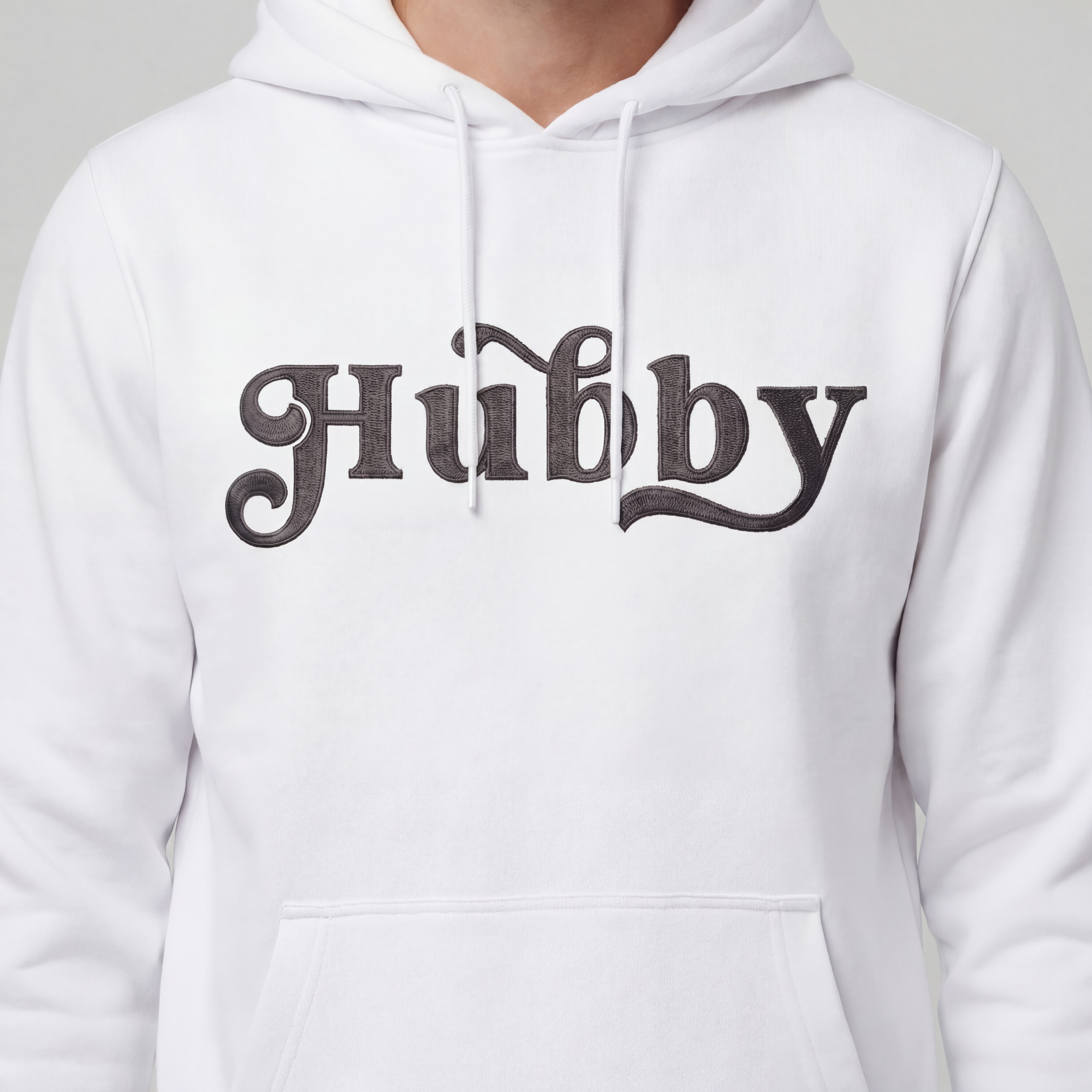"Hubby" hoodie (EMBROIDERED)