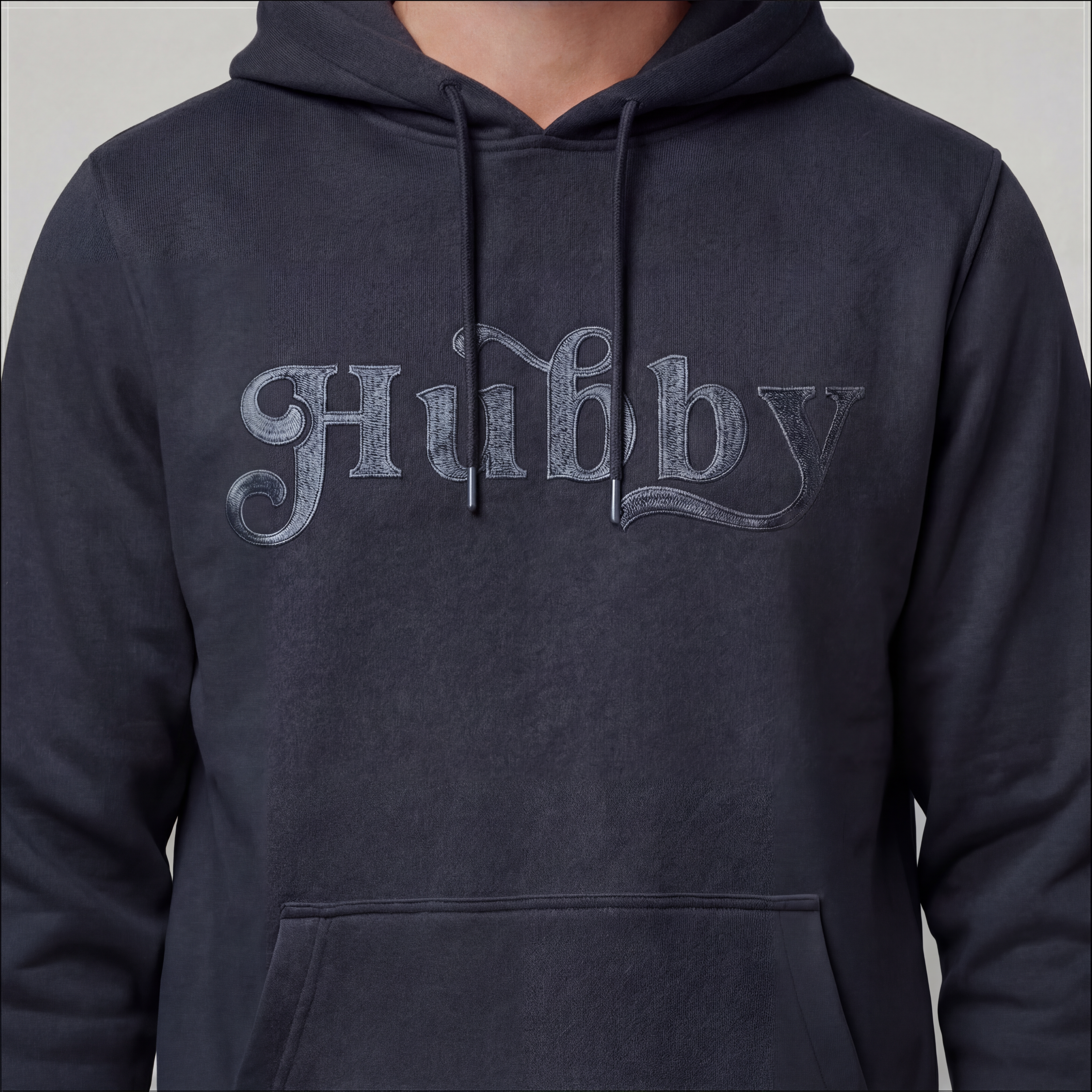 "Hubby" hoodie (EMBROIDERED)