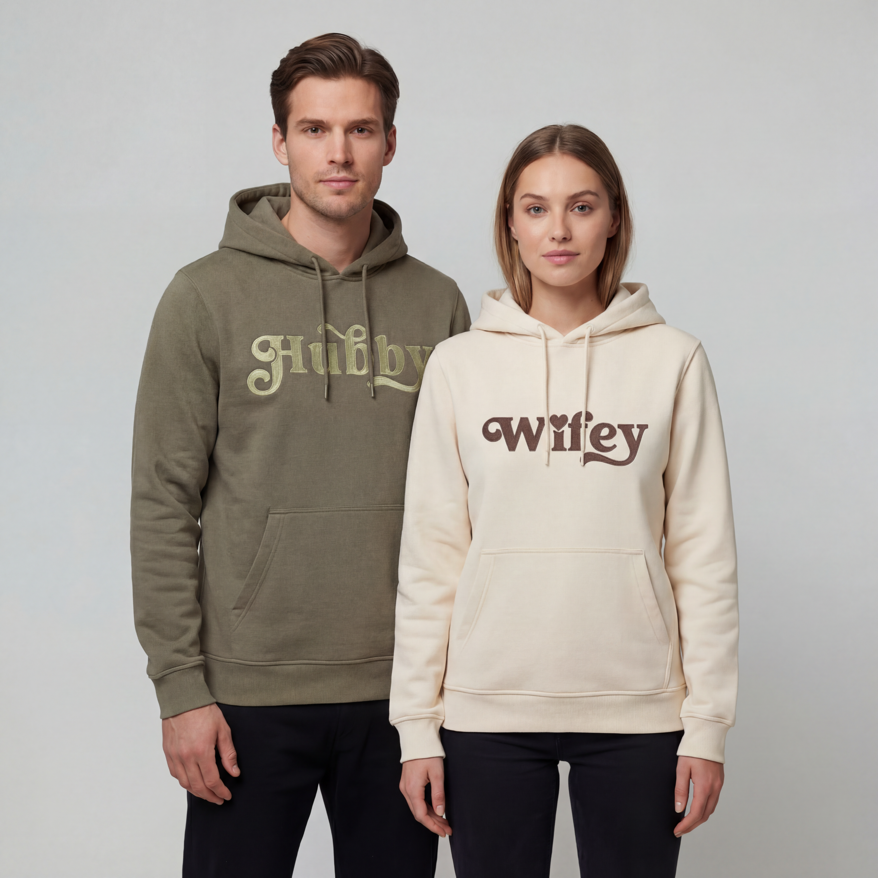 "Hubby" hoodie (EMBROIDERED)