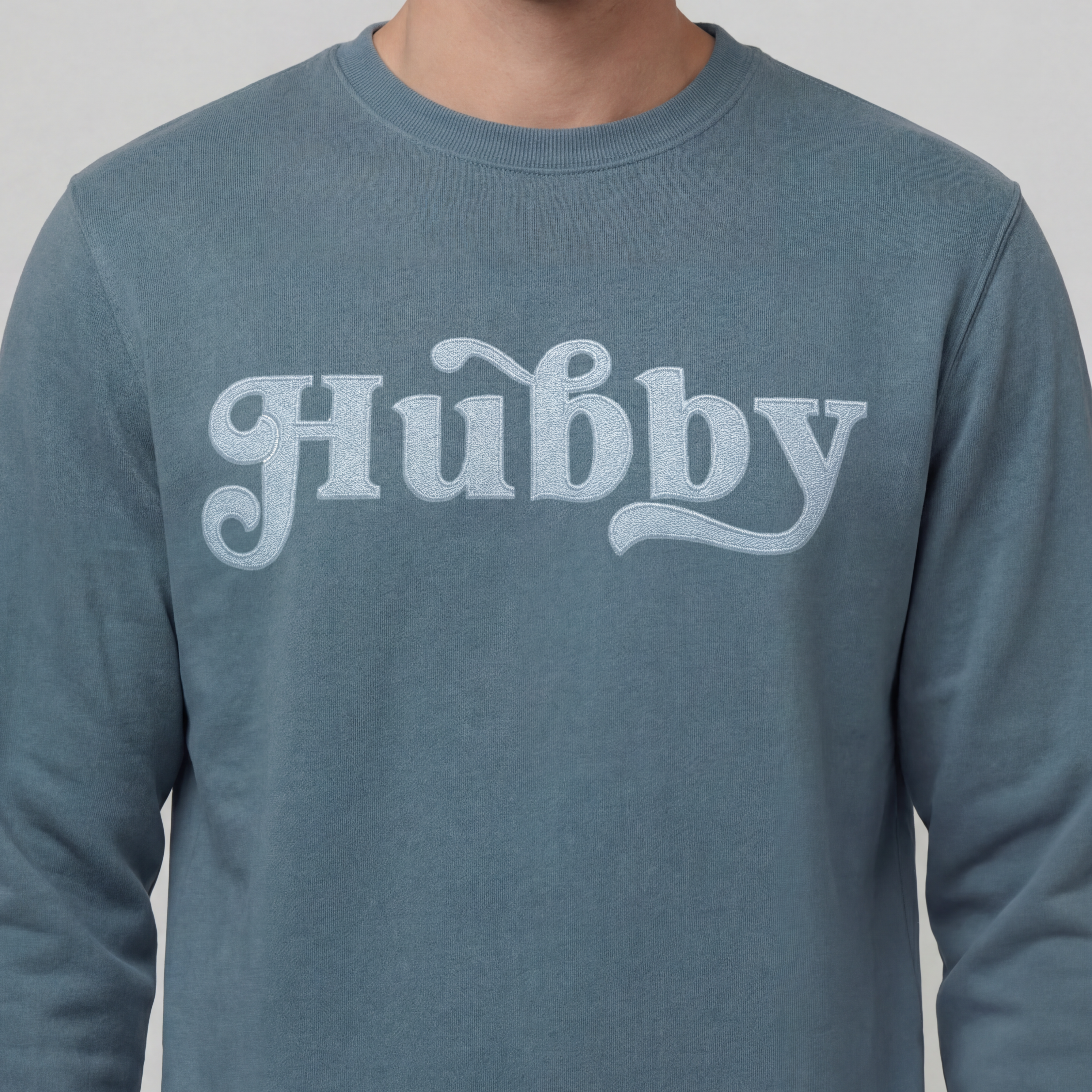 "Hubby" sweatshirt (EMBROIDERED)