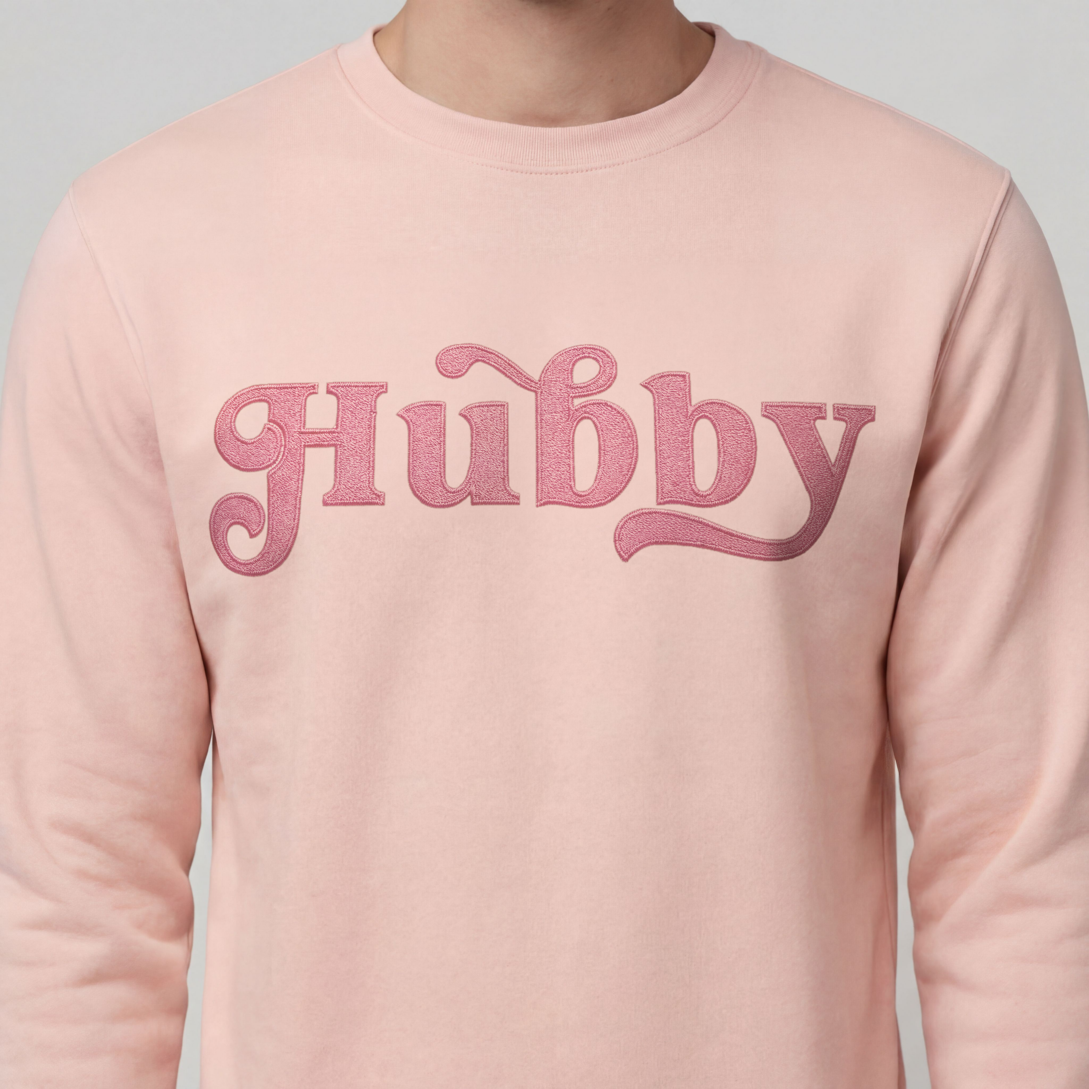 "Hubby" sweatshirt (EMBROIDERED)